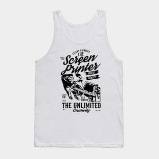 Screen Printer Tank Top